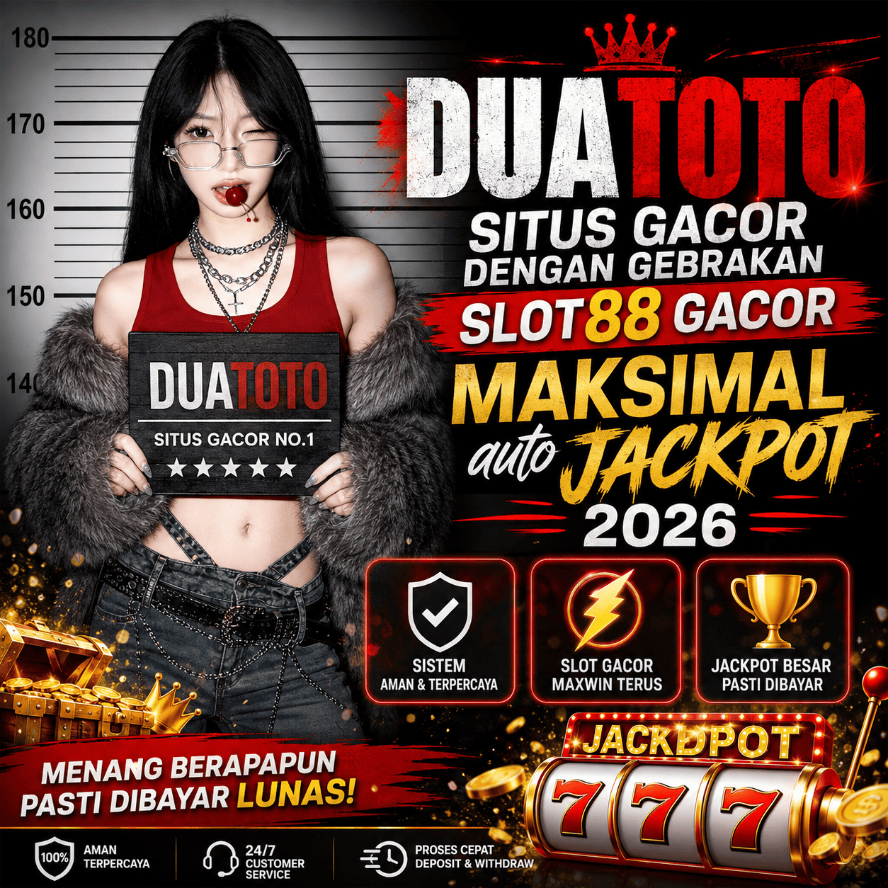 DUATOTO Situs Gacor dengan Gebrakan Slot88 Gacor Maksimal auto Jackpot 2026
